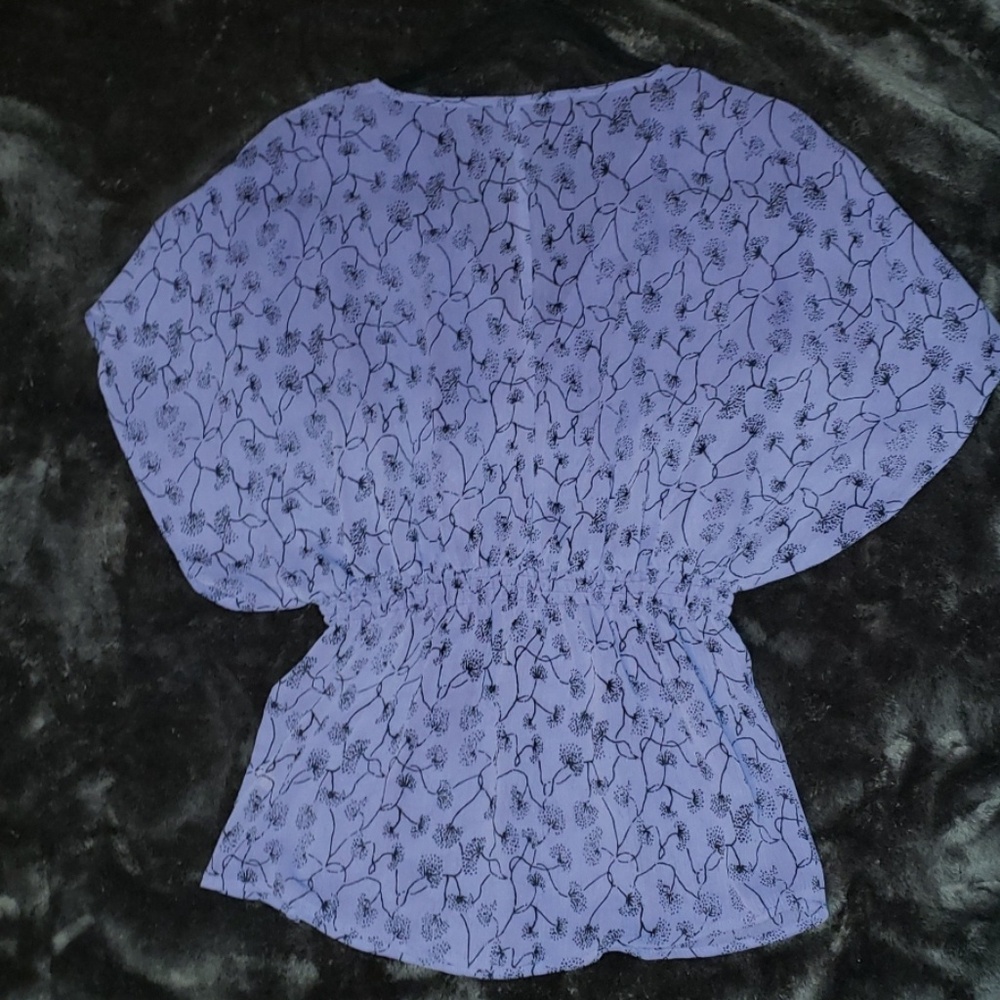 Mossimo Purple Blouse - Picture 2 of 6